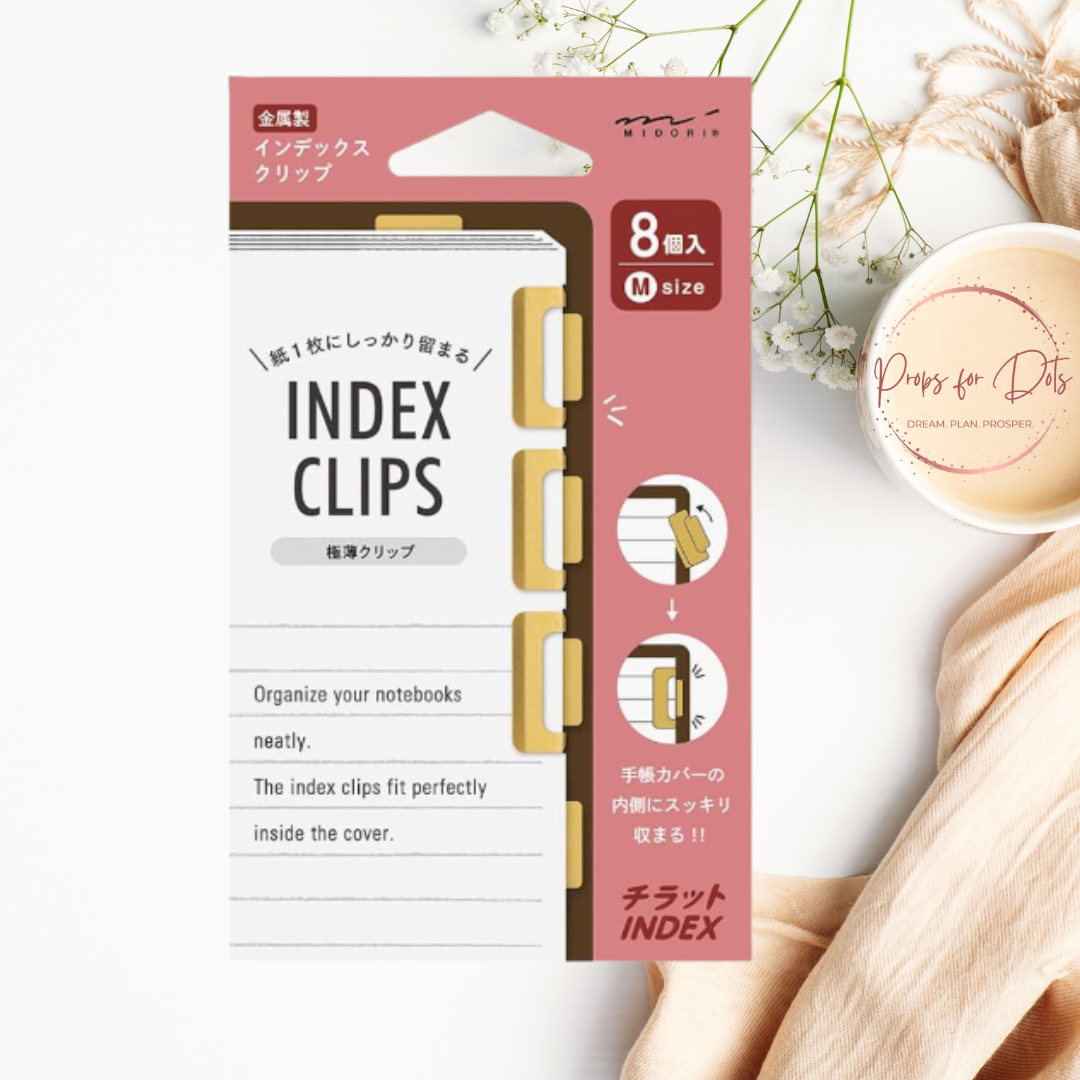 Midori Index Clips PRE ORDER