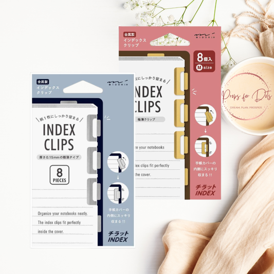 Midori Index Clips PRE ORDER