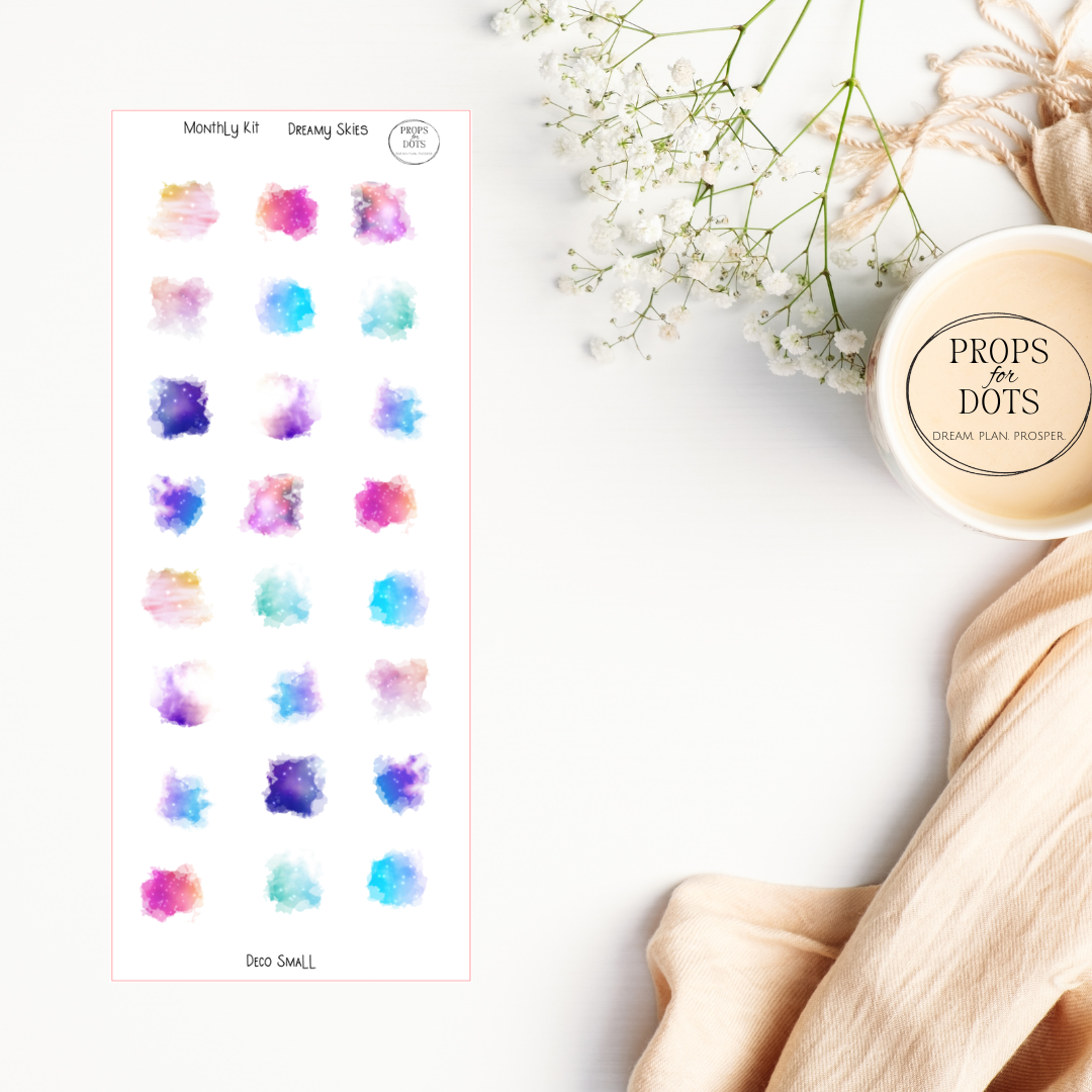 Monthly Minis No. 04 – Dreamy Skies