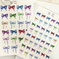 Bow Boutique | Decorative Bow Sticker Sheets