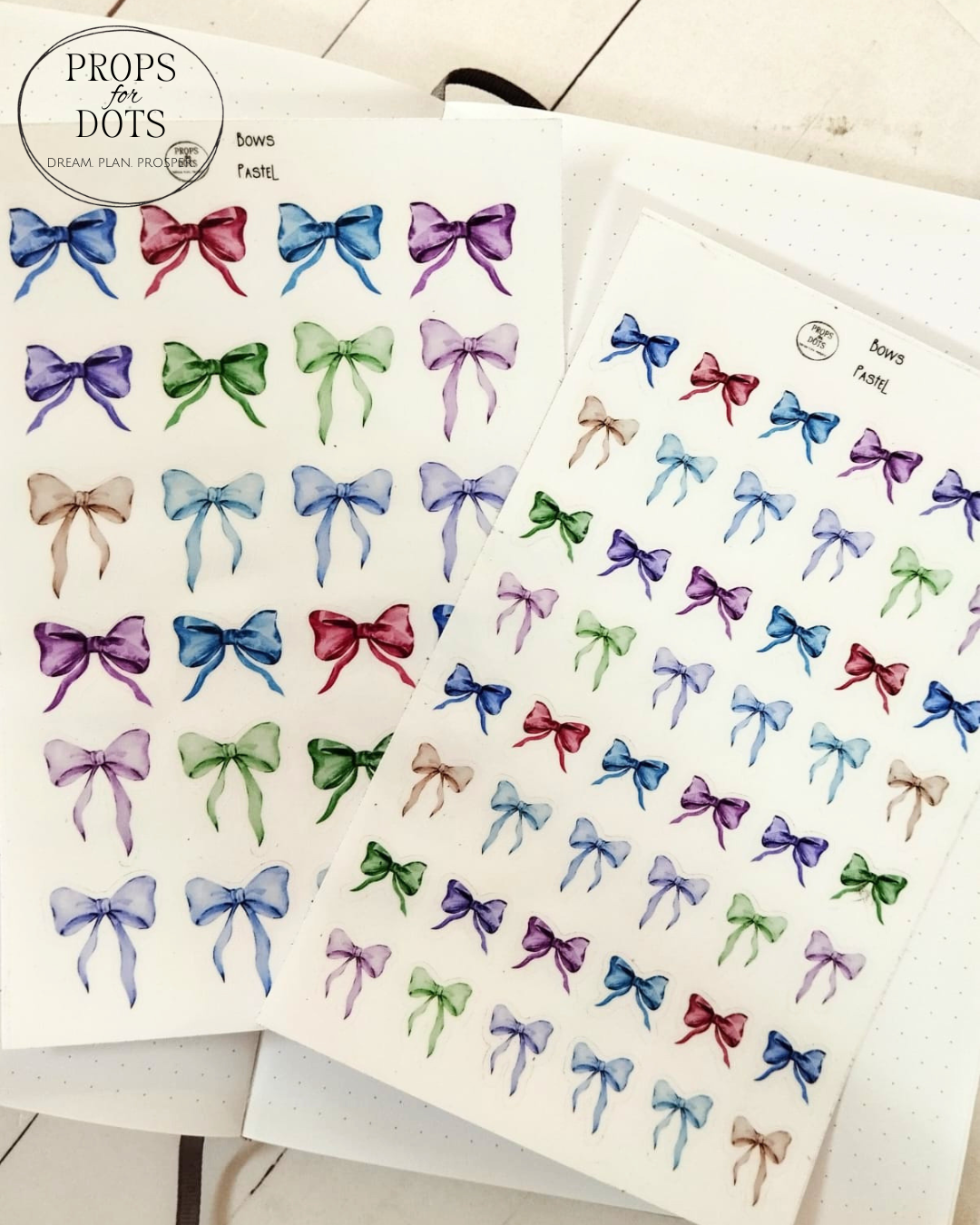 Bow Boutique | Decorative Bow Sticker Sheets