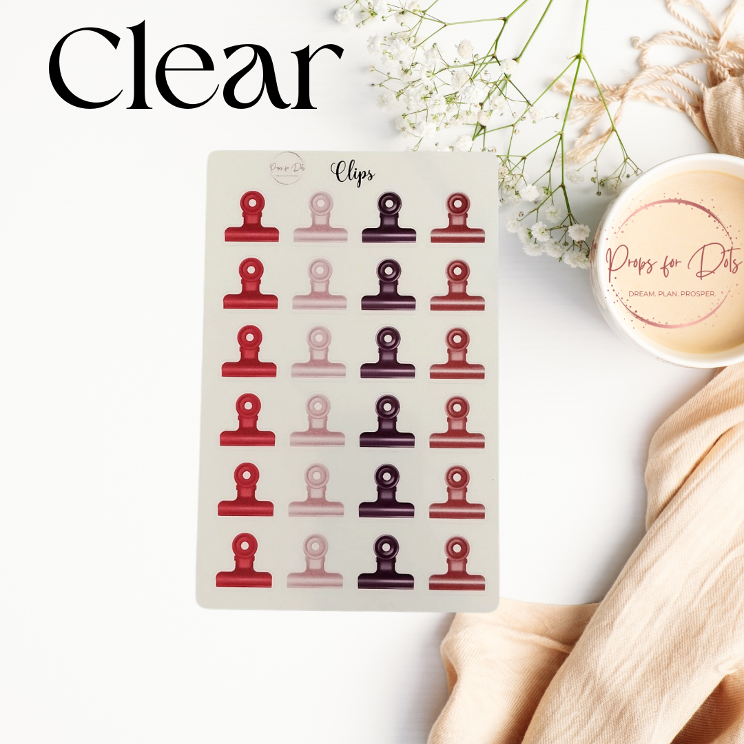 Clips Stickers – Functional & Fun!