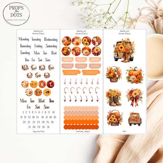 Monthly Minis No. 03 – Autumn Florals