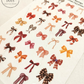 Bow Boutique | Decorative Bow Sticker Sheets