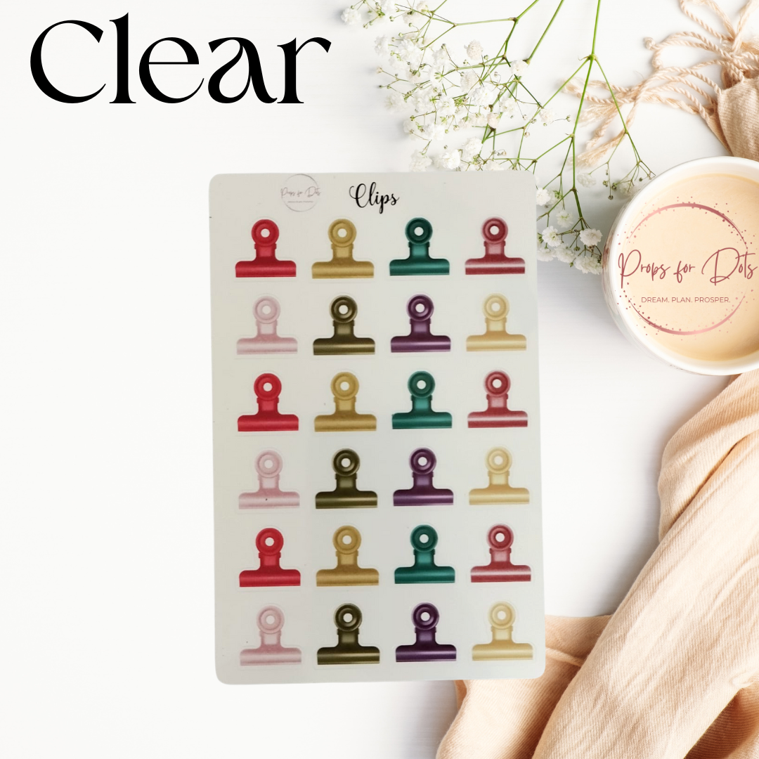 Clips Stickers – Functional & Fun!
