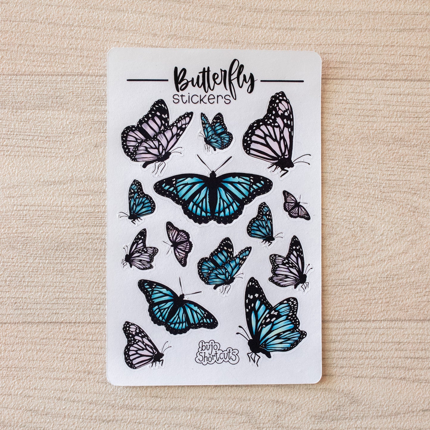 Bujo Shortcuts Butterflies