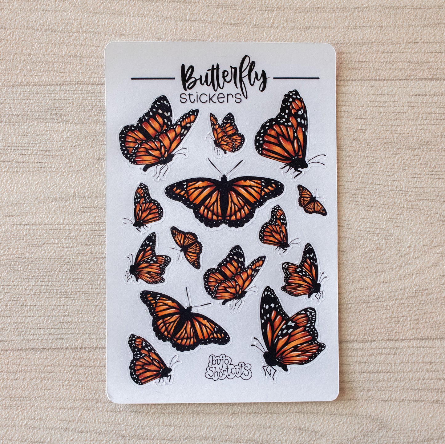 Bujo Shortcuts Butterflies