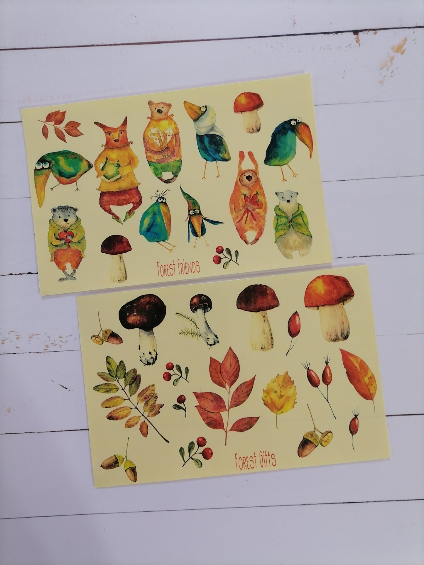 Autumn Forest stickers