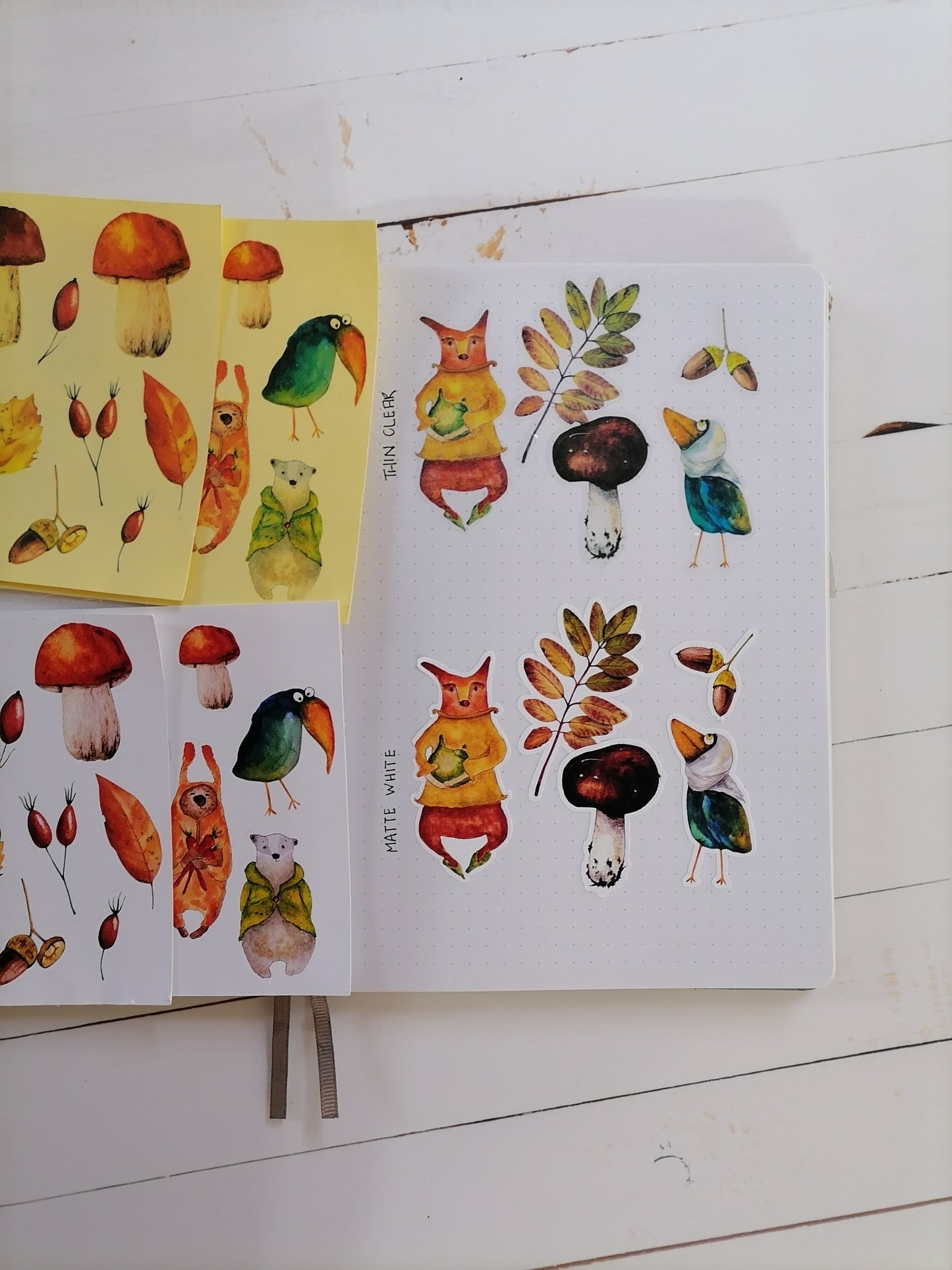 Autumn Forest stickers