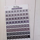 Number flags Stickers
