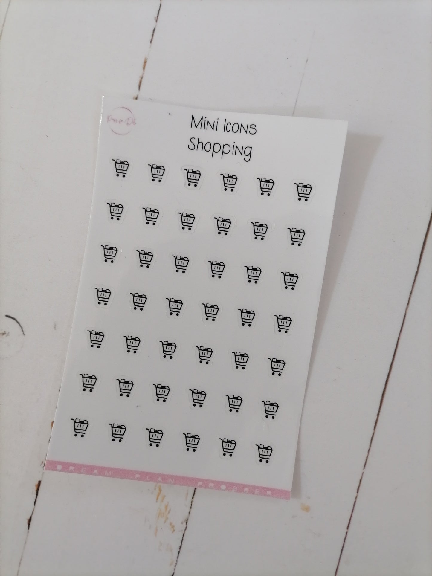 Mini Icon stickers