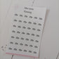 Mini Icon stickers