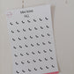 Mini Icon stickers
