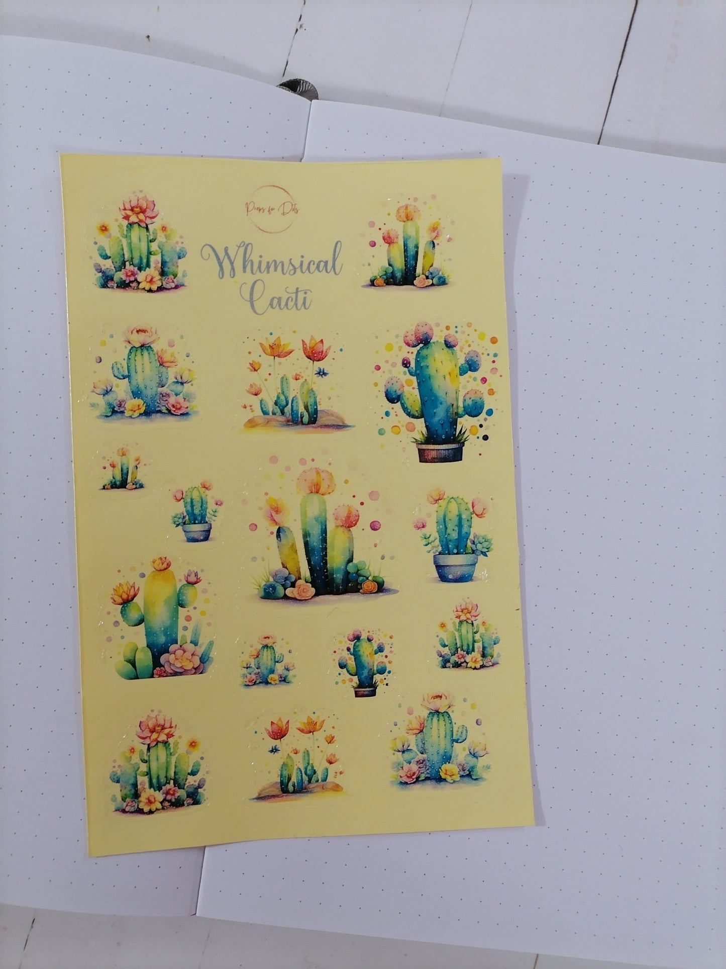 Whimsical Watercolor Stickers