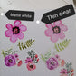 Little garden stickers