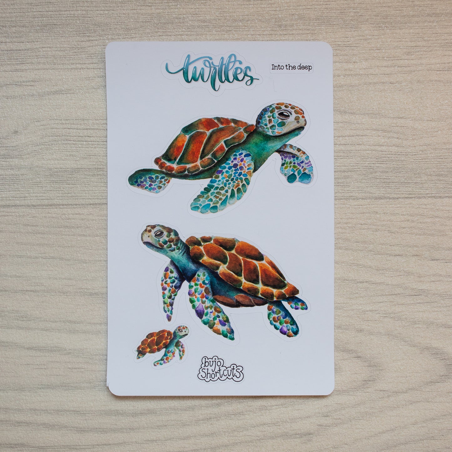 Bujo Shortcuts Turtles