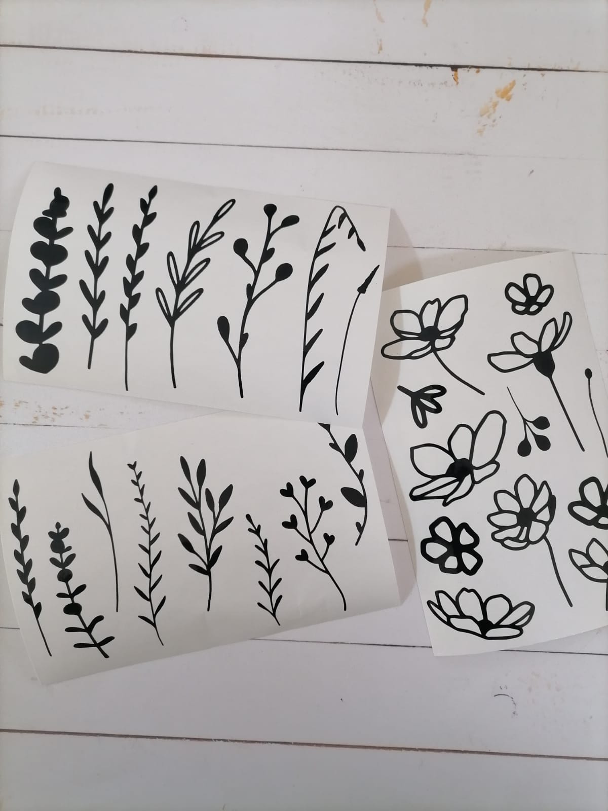 Botanical Vinyl Decals