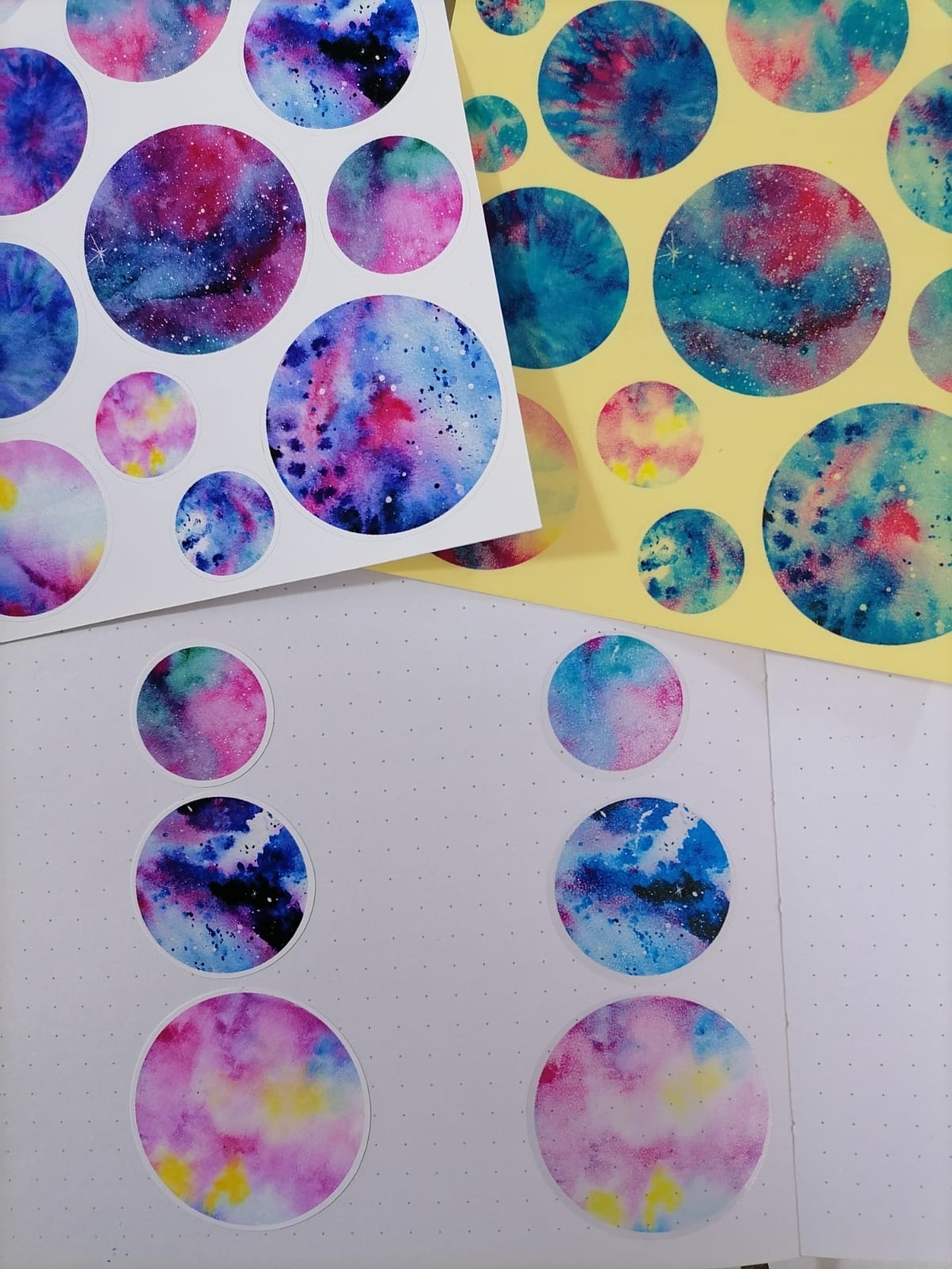 Watercolor Bubbles