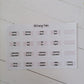 Monthly Tabs