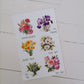 Birth Month Flowers and stones