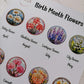 Birth Month Flowers and stones