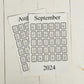 Dated Monthly Boxes