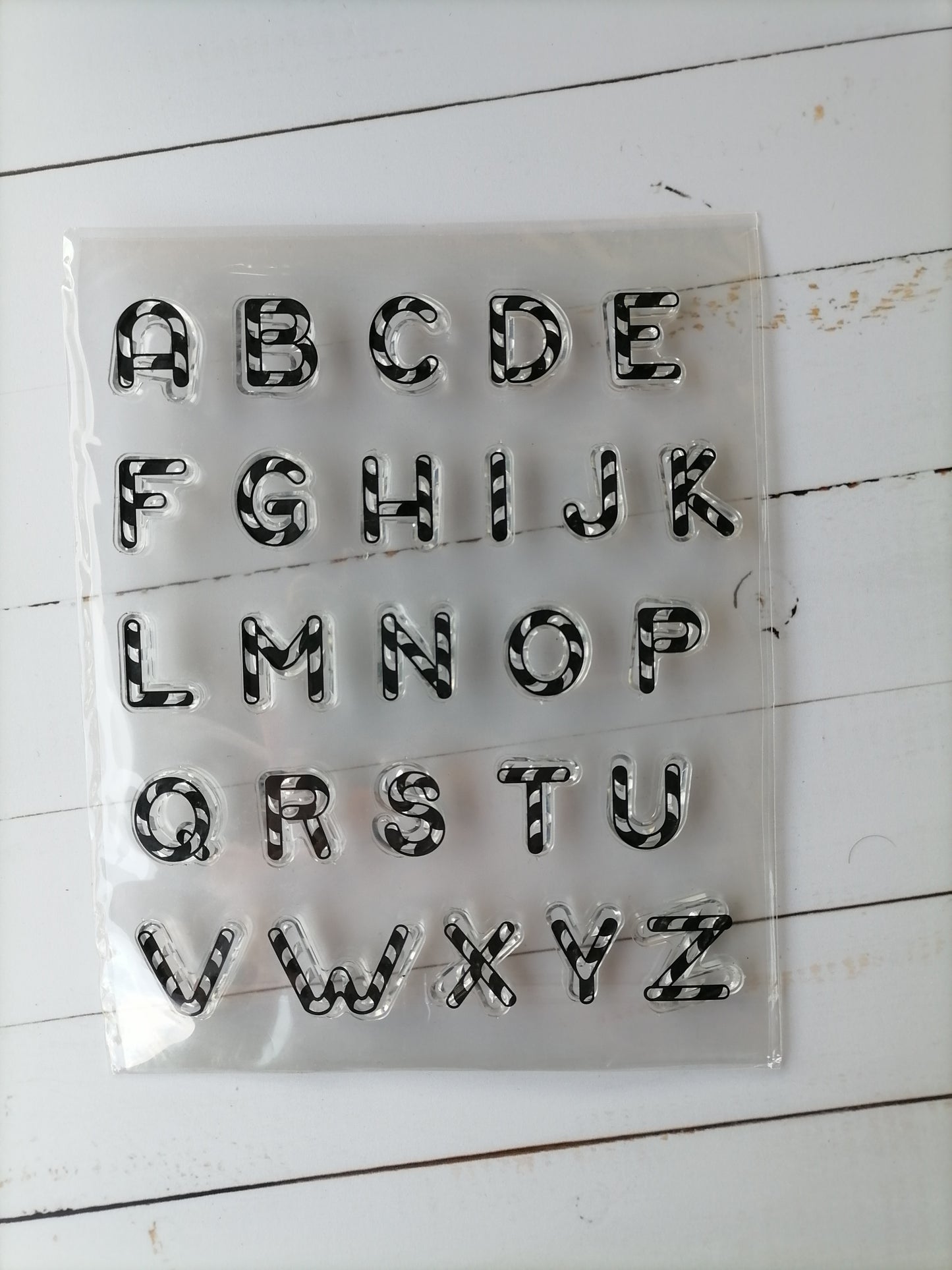 Cling stamps: Fonts