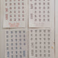 Monthly dated stickers: Abbreviated