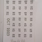 Monthly dated stickers: Abbreviated