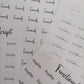 Custom Functional Script stickers