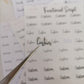 Custom Functional Script stickers