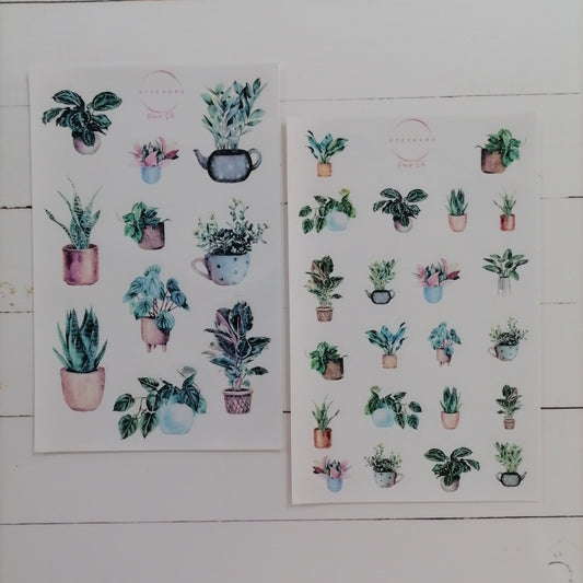 Houseplants Stickers