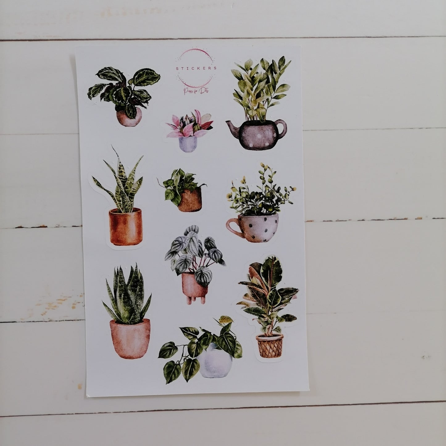 Houseplants Stickers