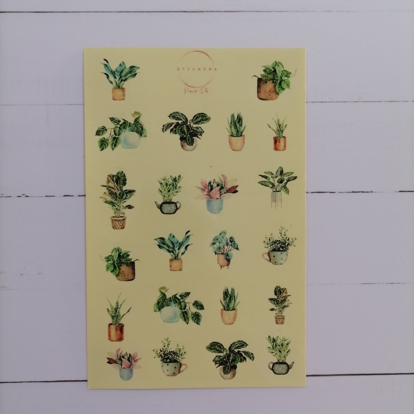 Houseplants Stickers