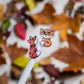 Bujo Shortcuts Foxy Stickers